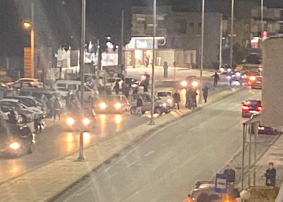 Τροχαίο με εμπλεκόμενα 4 οχήματα στην Αλεξανδρούπολη (φωτο)